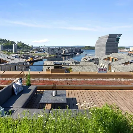 Central Oslo Apartment With Private Balcony *